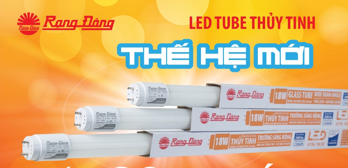 Đèn Led Tube siêu sáng thế hệ mới - Sáng hơn 10%, Giá không đổi Đèn Led Tube siêu sáng thế hệ mới - Sáng hơn 10%, Giá không đổi